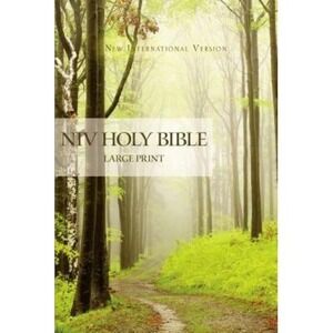 ✝️ NIV New International Version Holy Bible, Large Print by Zondervan ✝️